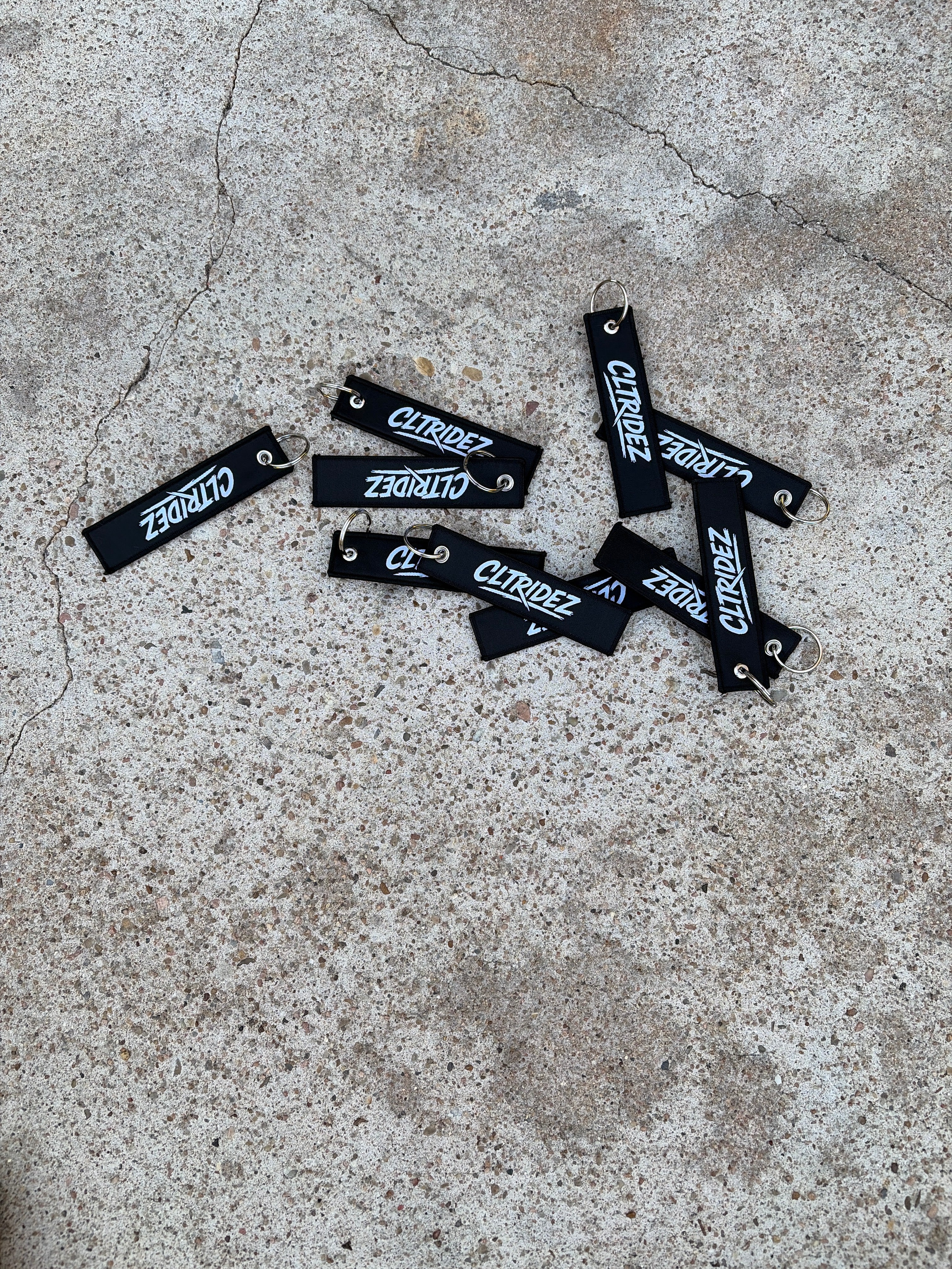 Clt ridez key chain