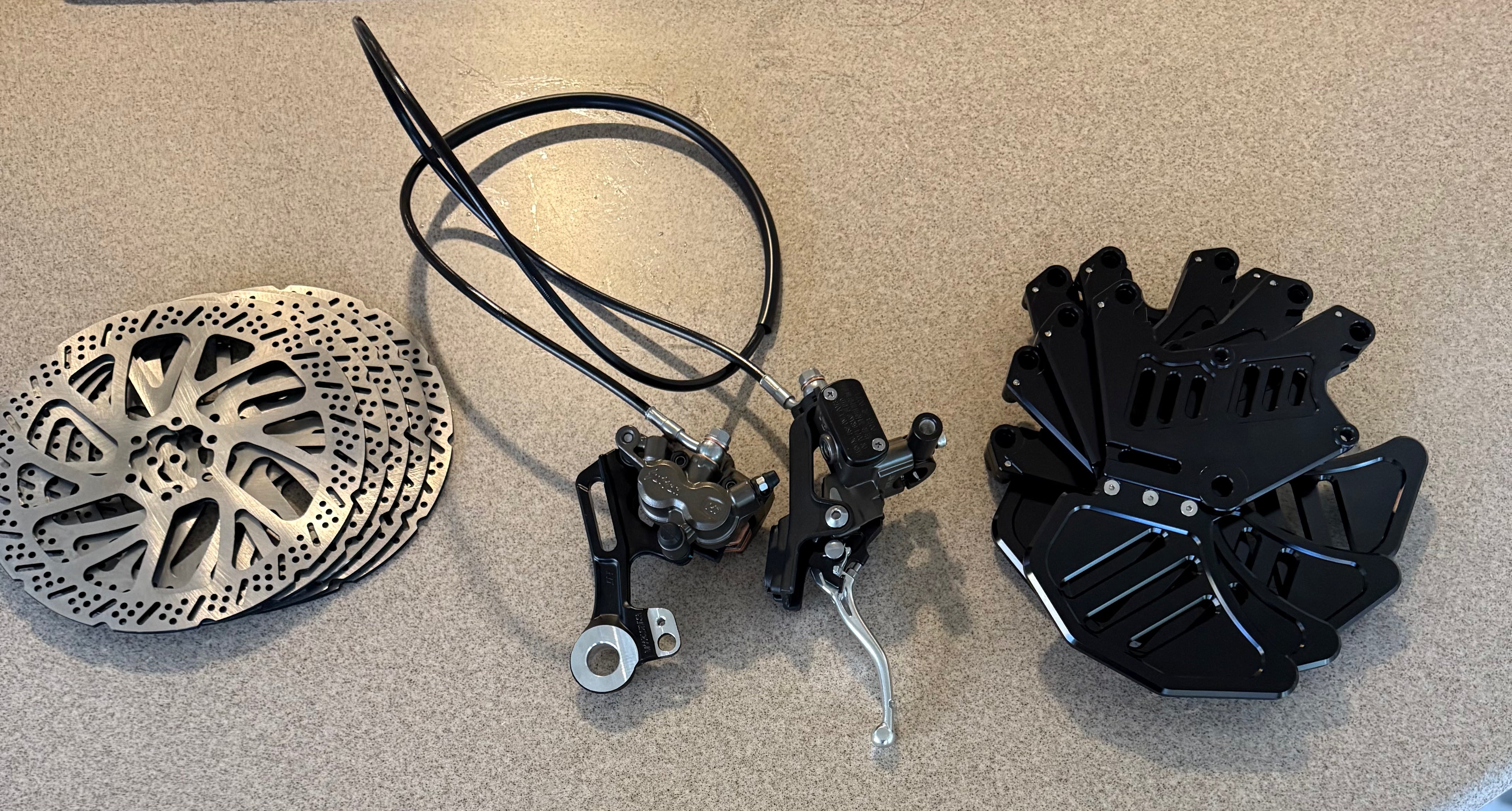 Ultra bee brakes for surron lbx